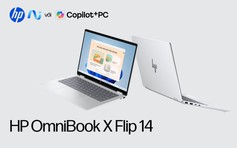 HP trình làng OmniBook X Flip 14: Trải nghiệm Next-Gen AI chạm tay chuẩn sống bứt phá