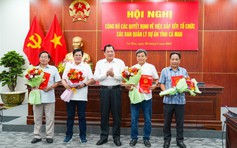 Cà Mau: Giải thể ban quản lý dự án cấp huyện, hợp nhất theo chuyên ngành