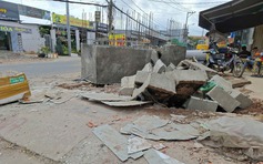 Công trình thi công ì ạch, ảnh hưởng người dân