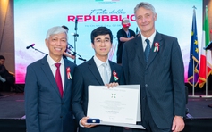 Giảng viên người Việt được Tổng thống Ý phong tước hiệu Hiệp sĩ