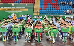 Hơn 400 cầu thủ nhí tranh tài tại giải bóng đá nhi đồng toàn quốc