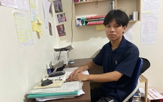 Mong giúp đỡ nam sinh từng phải bỏ học vì khó khăn