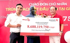 Mua 1 dãy số suốt 8 năm, người đàn ông ở Ninh Bình trúng Vietlott 8,6 tỉ