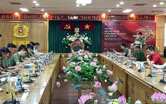 Tranh tài sôi nổi tại Đại hội khỏe 'Vì an ninh Tổ quốc' lần thứ IX