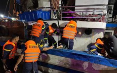 Lúc bị lật tàu du lịch Vịnh Xanh 58 chở 49 người, 35 người đã thiệt mạng