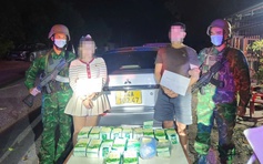 Quảng Trị: Bắt giữ 2 nghi phạm người Lào vận chuyển 17 kg ma túy đá