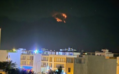 Khánh Hòa: Khống chế đám cháy trên núi Hoàng Ngưu Sơn