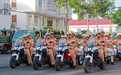 Công an tỉnh Cà Mau ra quân cao điểm tấn công, trấn áp tội phạm