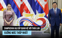 Campuchia hạ cấp quan hệ ngoại giao với Thái Lan sau vụ nổ mìn ở biên giới