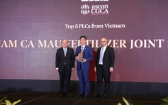 Phân bón Cà Mau đoạt giải quản trị xuất sắc khu vực ASEAN