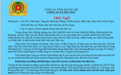 Thư ngỏ đặc biệt từ công an xã, phường ở Quảng Trị mới: 'Vì nhân dân phục vụ'