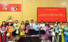 Chủ tịch UBND cấp xã bổ nhiệm hiệu trưởng, hiệu phó mầm non, tiểu học, THCS