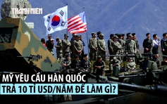Tổng thống Trump 'lịch sự' đòi Hàn Quốc trả tiền để được bảo vệ
