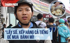 Bánh mì gạch cua “gây sốt” ở TP.HCM hút khách xếp hàng chờ thưởng thức