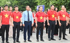 Anh Nguyễn Tường Lâm: 'Lễ chào cờ là một bản hòa ca của lòng yêu nước'