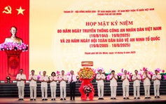 Công an TP.HCM luôn xung kích tuyến đầu bảo vệ bình yên cho nhân dân