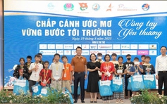 Hội Doanh nhân trẻ VN phối hợp giúp đỡ 3.000 trẻ em khó khăn