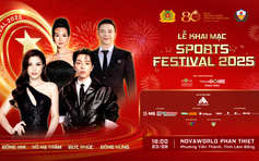 Sports Festival 2025 bùng nổ với Lễ khai mạc kết hợp giữa thể thao và nghệ thuật