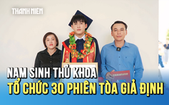 Nam sinh thủ khoa tổ chức 30 phiên tòa giả định trong 3 năm để tuyên truyền pháp luật