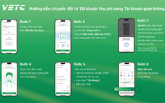 Hướng dẫn chi tiết chuyển tài khoản giao thông VETC và ePass