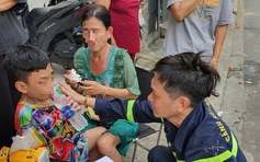TP.HCM: Cháy rụi nhà 2 mẹ con có hoàn cảnh khó khăn ở phường Hòa Hưng