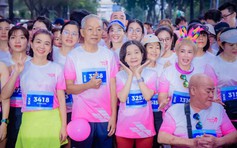 Giải chạy tiếp thêm nghị lực cho bệnh nhân ung thư