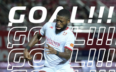 CLB Hải Phòng chơi thăng hoa, đưa SLNA 'trở lại mặt đất': Thắng 2-0!