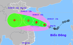 Áp thấp nhiệt đới sẽ mạnh lên thành bão, hướng vào Nghệ An - Quảng Trị