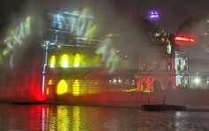 Hồ Gươm bất ngờ có… 2 tháp Rùa