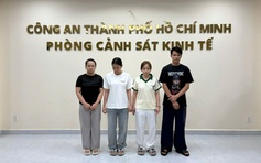 Công an TP.HCM bắt 9 người thuộc 2 nhà hàng vì bán 'bóng cười'