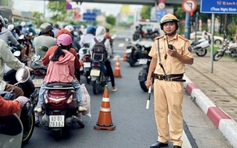 CSGT TP.HCM công bố lịch cấm đường đêm Quốc khánh 2.9 phục vụ bắn pháo hoa