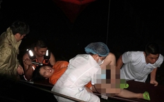 Vượt biển ra đảo trong đêm giông gió cấp cứu sản phụ nguy kịch