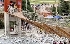 Đứt cáp cầu treo, 29 người thương vong tại khu tham quan ở Trung Quốc