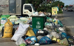 Cà Mau triển khai phương án tạm thời xử lý rác sinh hoạt