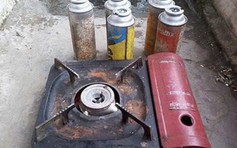 Tai nạn hy hữu do nổ bình ga mini