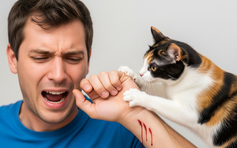 Chỉ một vết mèo cào nhỏ không ngờ có thể gây bệnh não nghiêm trọng