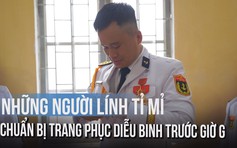Chuẩn bị trang phục trước lễ diễu binh: ‘tự hào qua từng nếp gấp’