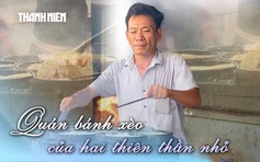 Nuôi lớn hai người con tự kỷ bằng gánh bánh xèo