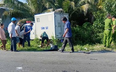 Tai nạn ở Vĩnh Long: Tử vong sau cú va chạm với xe chở phạm nhân