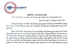 VNCERT thông tin về vụ lộ dữ liệu cá nhân tại Trung tâm Thông tin tín dụng quốc gia