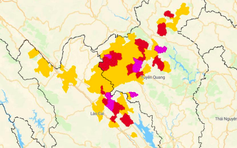 Tuyên Quang, Lào Cai mưa lớn trên 200 mm, nguy cơ lũ quét, sạt lở đất