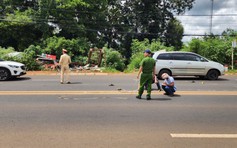 Đắk Lắk: Xe máy va chạm xe đạp điện, 1 học sinh lớp 10 tử vong