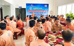 'Bữa cơm Công đoàn' gắn kết người lao động EVNGENCO3