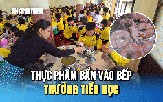 Xôn xao thông tin thực phẩm bẩn vào bếp bán trú trường tiểu học