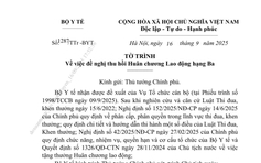 Đề nghị thu hồi Huân chương Lao động đối với Viện trưởng Viện Sức khỏe tâm thần