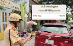 Ô tô ở TP.HCM bị CSGT phạt nguội kỷ lục 131 lần trong 1 năm