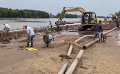 Cà Mau: Chủ đầu tư lý giải việc ngưng thi công bờ kè Bia Ấn loát Nam bộ