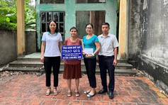 Nữ cựu chiến binh làm giàu từ giun quế