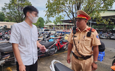 CSGT TP.HCM: Phụ huynh bị phạt 12 triệu vì để con không bằng lái chạy xe máy