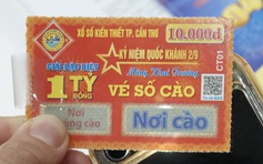 Xổ số miền Nam 'đỉnh nóc, kịch trần': Cần Thơ thêm 4 triệu vé cào